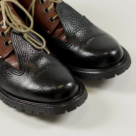 Comme Des Garcons Homme Plus Lace-up Ankle Boots - Made in Japan - Size US7 - Picture 8 of 13
